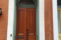 Mahogany-door