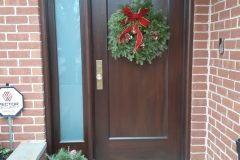 Mahogany-front-door-with-side-lite