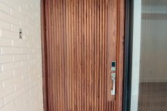 Solid-walnut-pivot-door